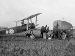 100hp Gnome powered Sopwith Pup B5903 with damaged cowling being salvaged (010610-32)